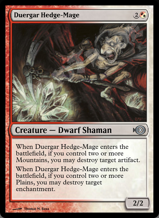 Duergar Hedge-Mage