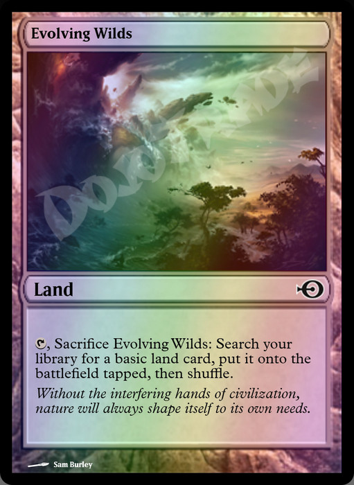 Evolving Wilds (FNM) FOIL