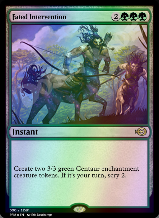 Fated Intervention FOIL