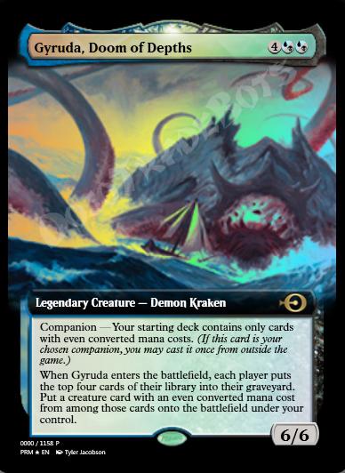 Gyruda, Doom of Depths (Extended Art) FOIL