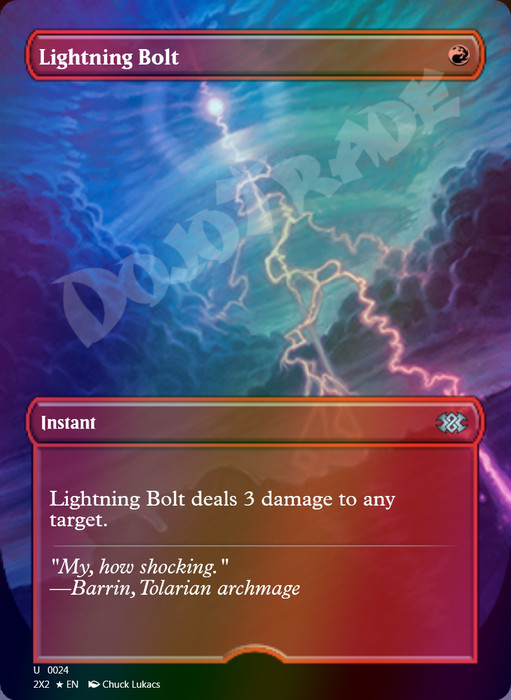 Lightning Bolt (2X2) FOIL