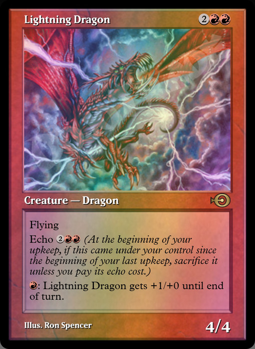 Lightning Dragon FOIL