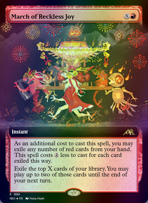 March of Reckless Joy FOIL