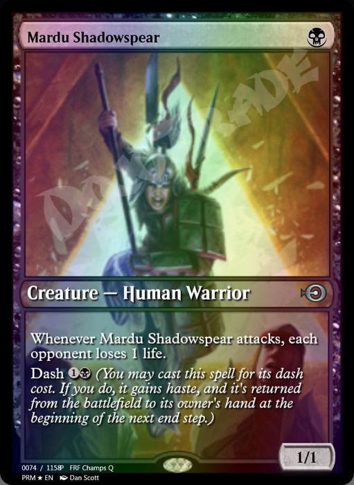 Mardu Shadowspear FOIL