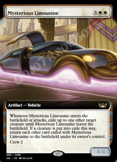 Mysterious Limousine (Extended Art)