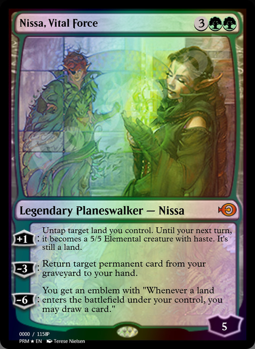 Nissa, Vital Force FOIL