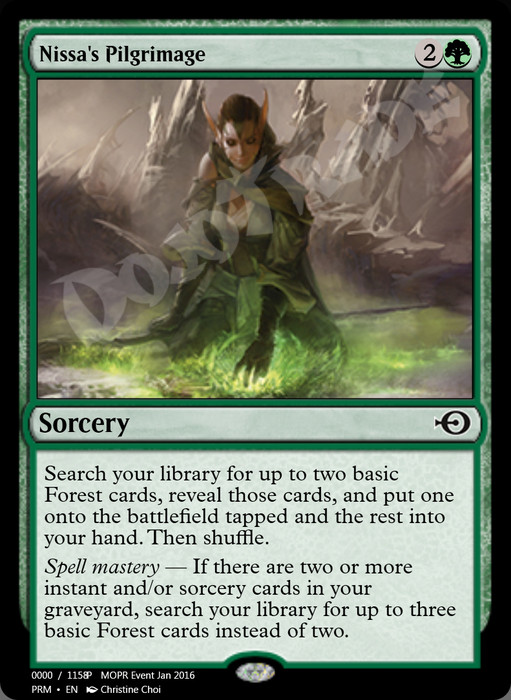 Nissa's Pilgrimage