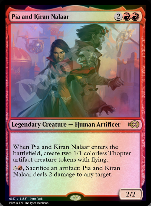 Pia and Kiran Nalaar FOIL