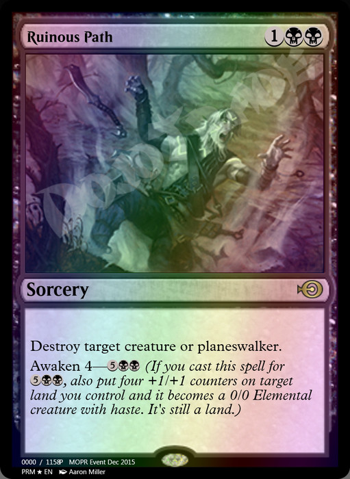 Ruinous Path FOIL