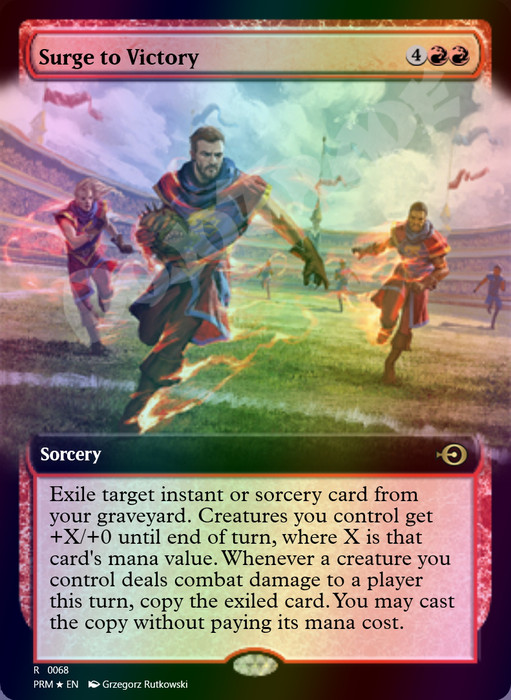 Surge to Victory FOIL