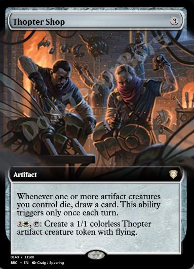 Thopter Shop (Extended Art)