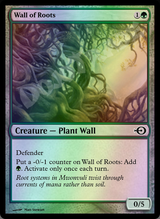 Wall of Roots FOIL