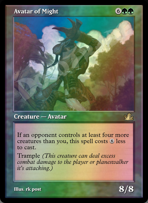 Avatar of Might FOIL