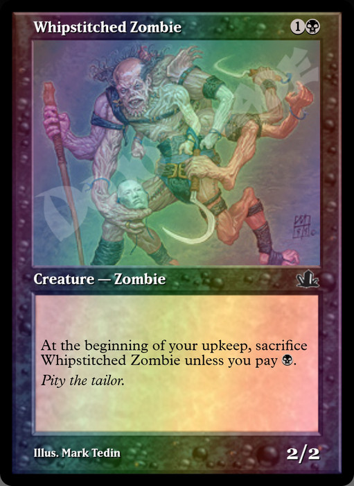 Whipstitched Zombie FOIL