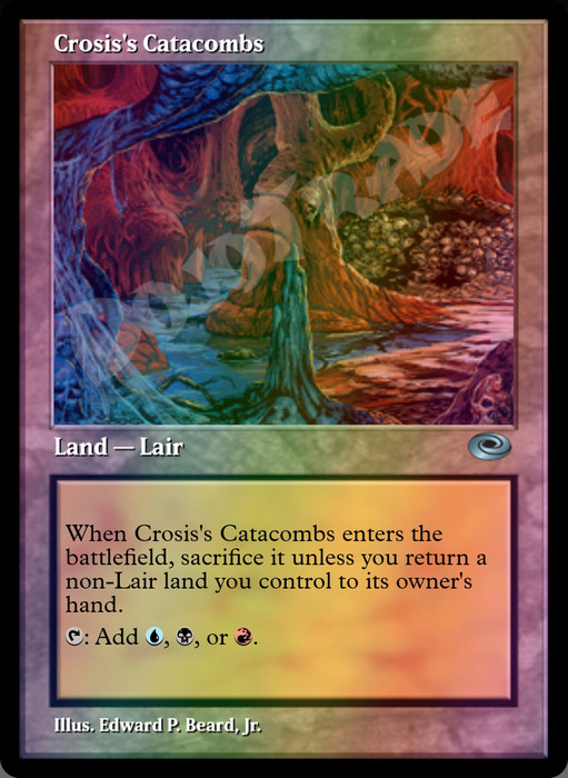 Crosis's Catacombs FOIL