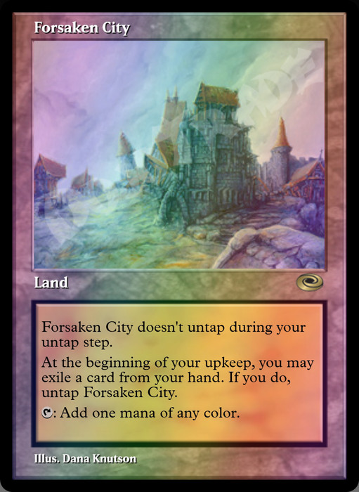 Forsaken City FOIL