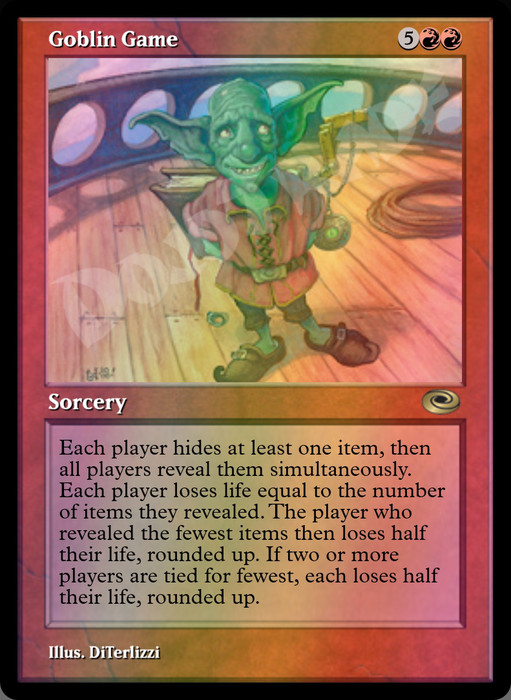 Goblin Game FOIL