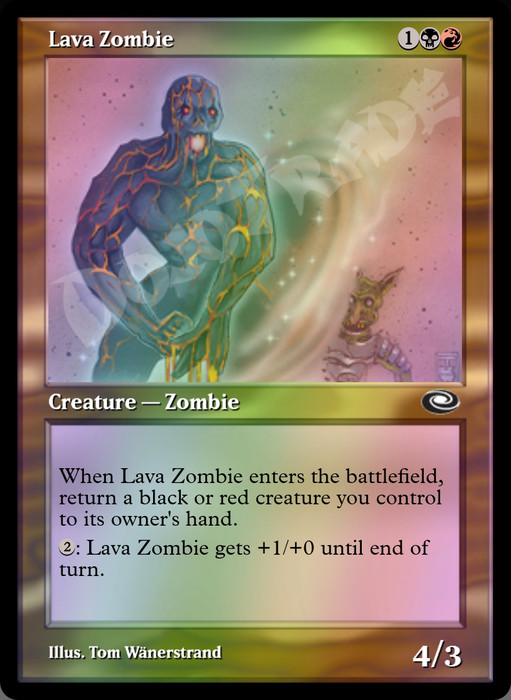 Lava Zombie FOIL