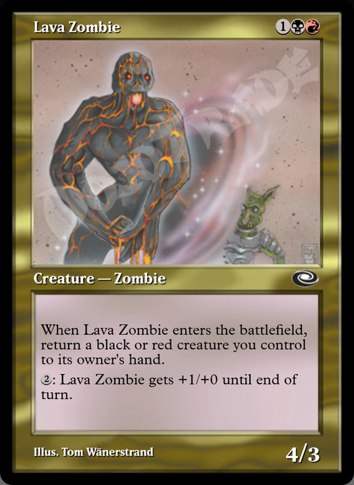 Lava Zombie