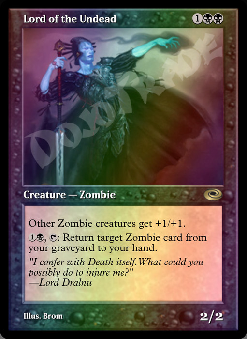 Lord of the Undead FOIL