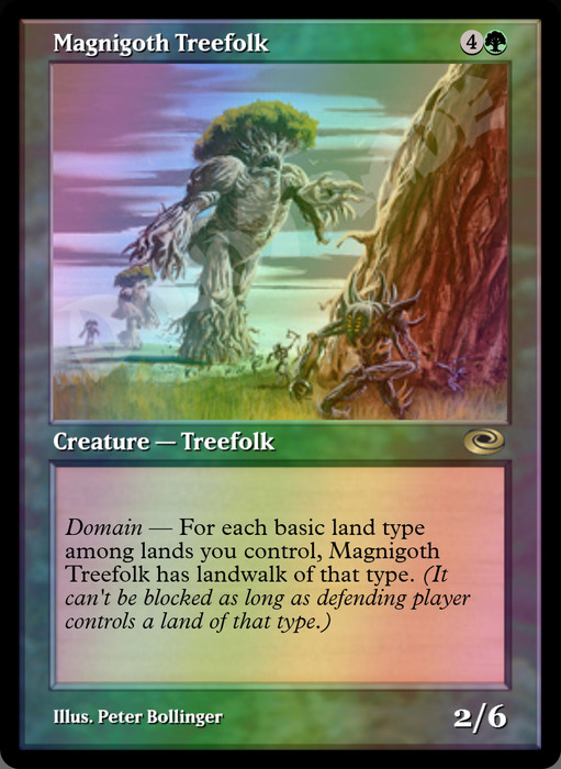 Magnigoth Treefolk FOIL