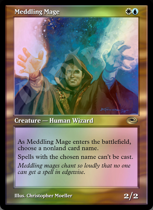 Meddling Mage FOIL