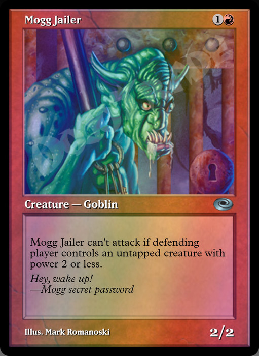 Mogg Jailer FOIL