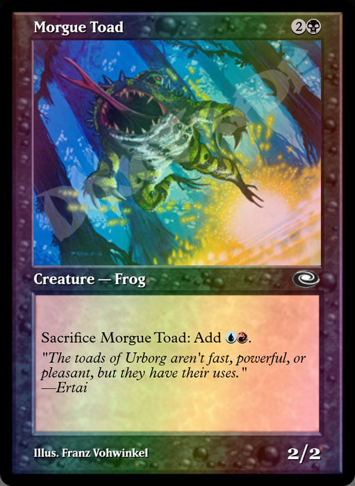 Morgue Toad FOIL