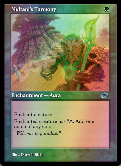 Multani's Harmony FOIL