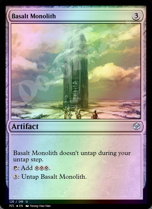 Basalt Monolith FOIL