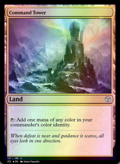 Command Tower FOIL