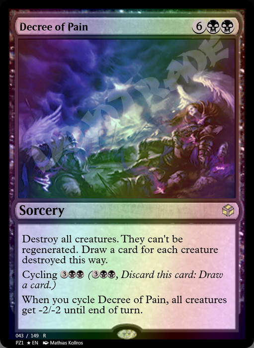 Decree of Pain FOIL