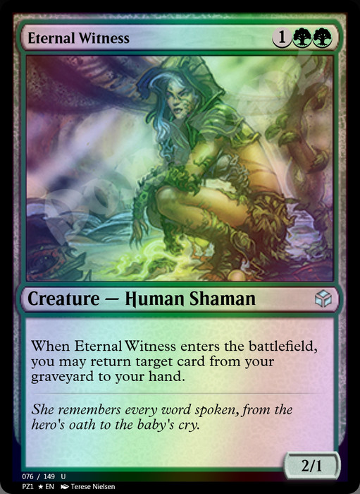 Eternal Witness FOIL