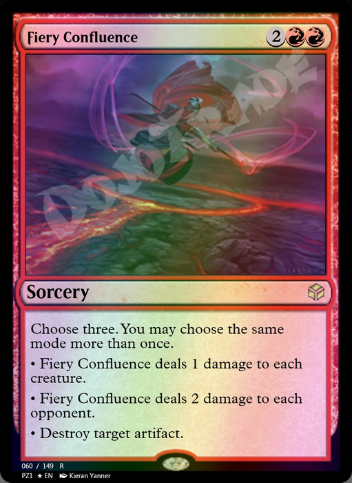 Fiery Confluence FOIL