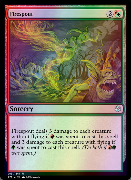 Firespout FOIL