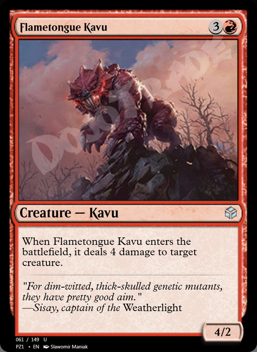 Flametongue Kavu