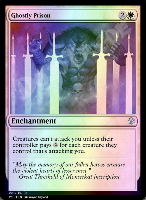 Ghostly Prison FOIL