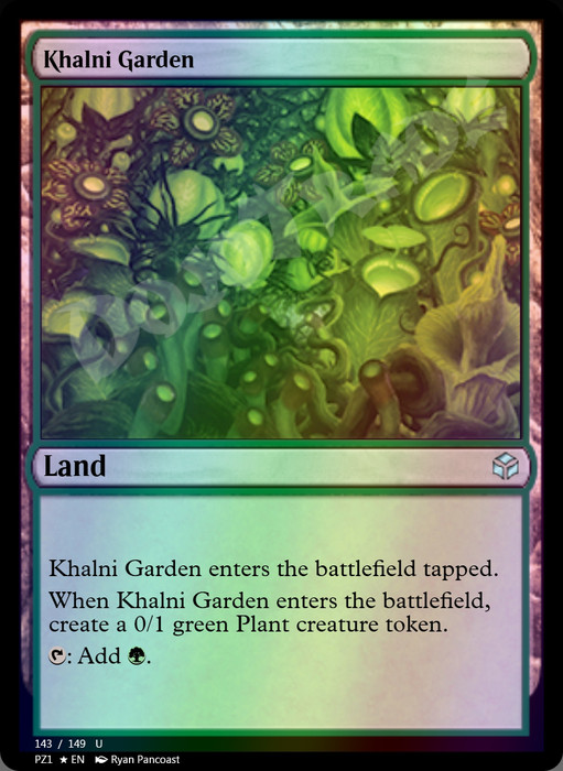 Khalni Garden FOIL