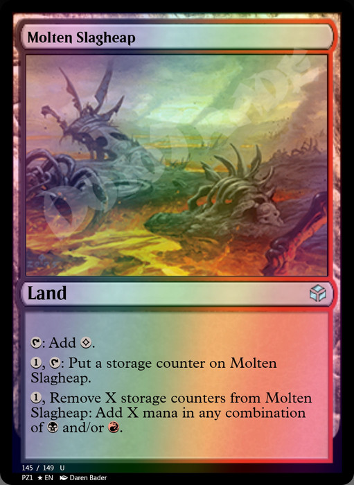 Molten Slagheap FOIL