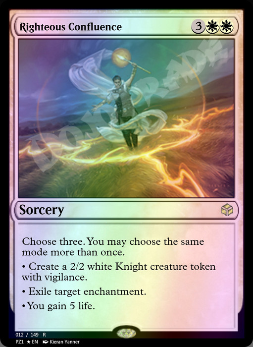 Righteous Confluence FOIL