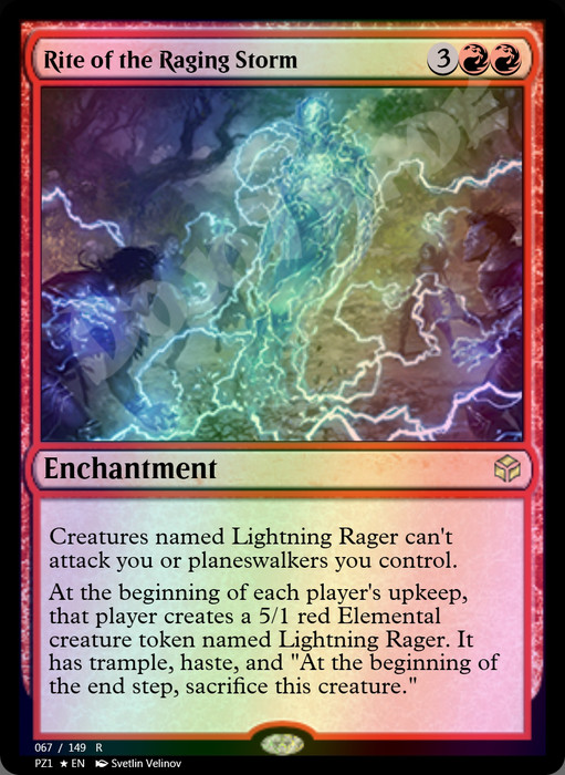 Rite of the Raging Storm FOIL