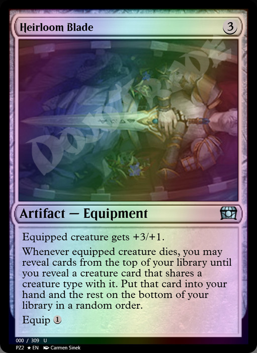 Heirloom Blade FOIL