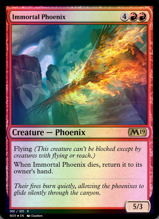 Immortal Phoenix FOIL