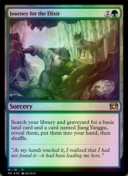 Journey for the Elixir FOIL