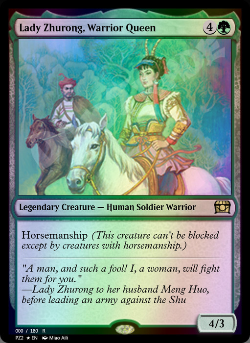 Lady Zhurong, Warrior Queen FOIL