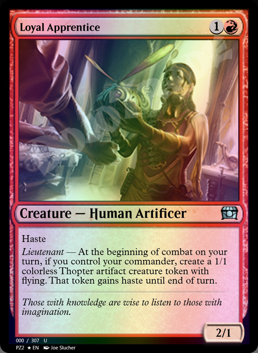 Loyal Apprentice FOIL