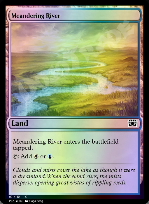 Meandering River FOIL