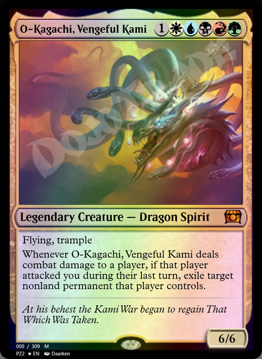 O-Kagachi, Vengeful Kami FOIL