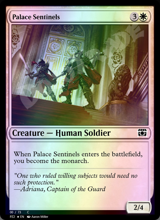 Palace Sentinels FOIL