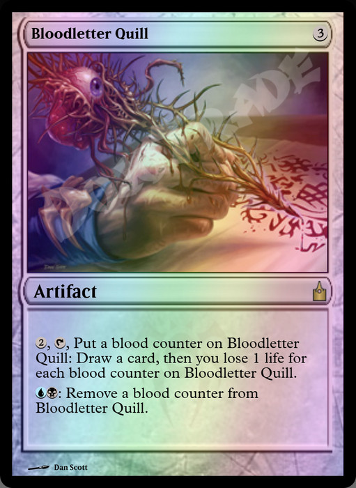 Bloodletter Quill FOIL